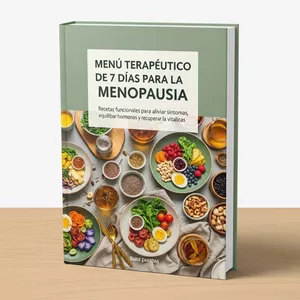 Imagen de portada para Ebook Plan Alimenticio Funcional de 7 Días Para Aliviar los Síntomas de la Menopausia