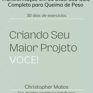 Imagem de capa para o Ebook Transforme seu corpo