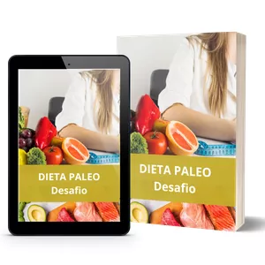 Imagem de capa para o Ebook Dieta Paleo - Desafio