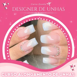 Imagem de capa para o Ebook Curso Unhas em gel.