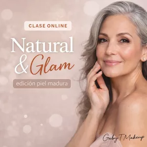 Imagen de portada para Curso online Natural &amp; Glam Edición Piel Madura 