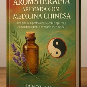 Imagem de capa para o Ebook Aromaterapia aplicada junto aos pontos meridionais