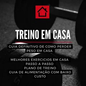 Imagem de capa para o Ebook guia definitivo para perder peso em casa 