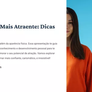 Imagem de capa para o Ebook Como ser atraente: Dicas rápidas 