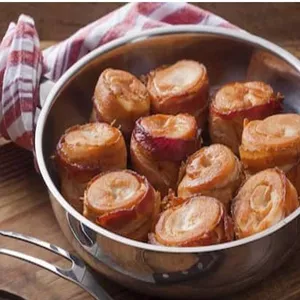 Imagem de capa para o Ebook Medalhão de frango com bacon 