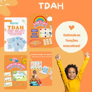 Imagem de capa para o Ebook Combo de Intervenção para Funções Executivas no TDAH