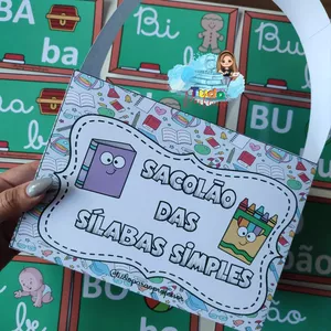 Imagem de capa para o Ebook SACOLÃO DAS SÍLABAS SIMPLES