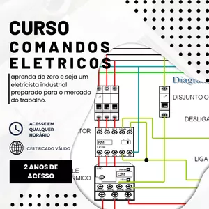 Imagem do curso Curso de Comandos Elétricos completo