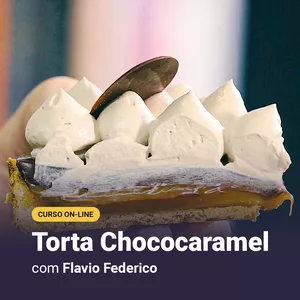 Imagem de capa para o Curso online Torta Chococaramel com Flavio Federico