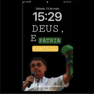 Imagem de capa para o Curso online Imagens personalizadas do Jair Bolsonaro para celular