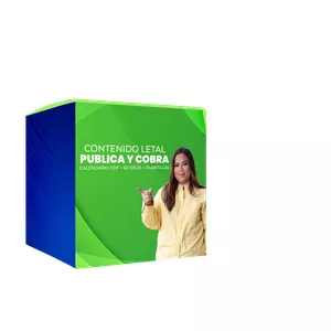 Imagen de portada para Curso online CONTENIDO LETAL - PUBLICA Y COBRA