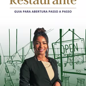 Imagem de capa para o Ebook Manual do dono de Restaurante : Guia de Abertura Passo a Passo