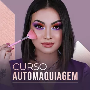 Curso Curso de Automaquiagem - Esfumado Colorido Sem Marcação