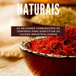 Imagem de capa para o Ebook O Guia completo dos Temperos Naturais