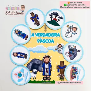 Imagem de capa para o Curso online A VERDADEIRA PÁSCOA-HISTÓRIA NA LUVA