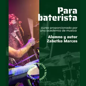 Imagen de portada para Curso online CURSO PARA BATERISTAS BASICO/ DRUMS