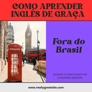 Imagem de capa para o Ebook Como conseguir aulas 100% gratuitas de inglês para estudar fora do país