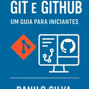 Imagem de capa para o Ebook Git e github para iniciantes