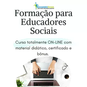 Imagem de capa para o Curso online CURSO PARA FORMAÇÃO DE EDUCADORES SOCIAIS