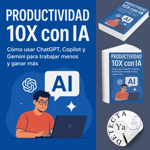 Imagen de portada para Ebook PRODUCTIVIDAD 10 X CON IA
