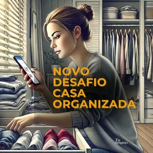Imagem de capa para o Curso online Novo Desafio Casa Organizada