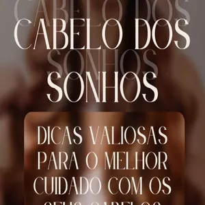 Imagem de capa para o Ebook Cabelos dos Sonhos: Dicas Práticas para Mulheres que Querem Arrasar