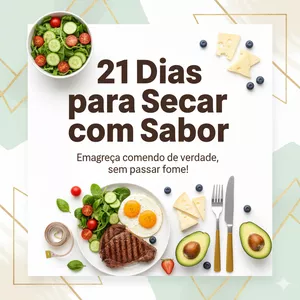 Imagem do curso 21 Dias para Secar com Sabor