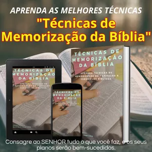 Imagem de capa para o Ebook TÉCNICAS DE MEMORIZAÇÃO DA BÍBLIA