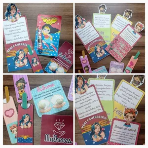 Imagem de capa para o Ebook Kit lembrancinha dia das mulheres