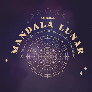 Imagem de capa para o Curso online Oficina de Mandala Lunar