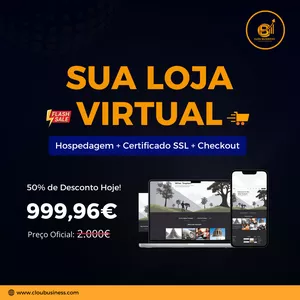 Imagem de Loja Virtual criado por Clou Busines na hotmart