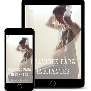 Imagem de capa para o Ebook Gravidez para Iniciantes.