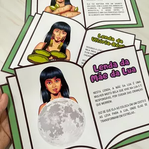 Imagem de capa para o Ebook Livrinho de Lendas Indígenas