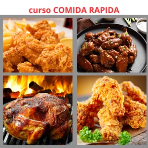 Imagen de portada para Curso online 🍔🔥 MegaPack de Comida Rápida – Conviértete en un Experto 🍗🌮