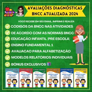 EDUCAMENTE - Avaliações Diagnósticas 2024 por EDUCA MENTE MATERIAIS PEDAGÓGICOS