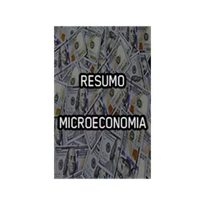 Imagem de capa para o Ebook Resumo Microeconomia I