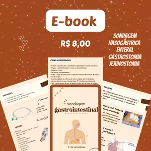 Imagem de capa para o Ebook Sondagem Gastrointestinal 