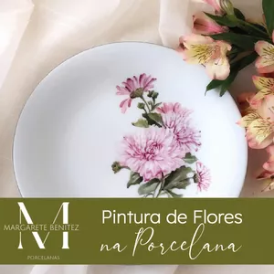 Imagem de Pintura de Flores na Porcelana criado por Margarete Benitez na hotmart