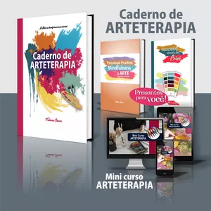 Imagem do curso Caderno de Arteterapia