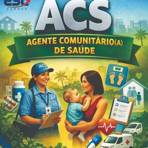Imagem de capa para o Ebook APOSTILA AGENTE COMUNITÁRIO DE SAÚDE - BARBALHA - CE