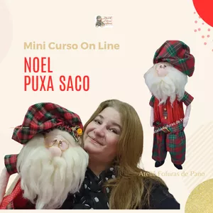 Imagem de capa para o Curso online 🎅 **Mini Curso: Papai Noel Puxa Saco** 🎅