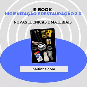 Imagem de capa para o Ebook Higienização e Restauração de tênis - 2.0
