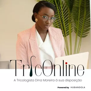 Imagem de capa para o Evento online TricOnline by Dina Moreira.Tricologista