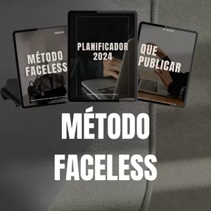 Imagen de portada para Ebook Método Faceless pack