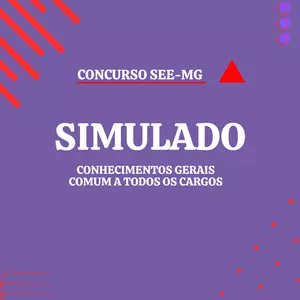 Imagem de capa para o Ebook SIMULADO PARA O CONCURSO DA SECRETARIA ESTADUAL DE EDUCAÇÃO DE MINAS GERAIS SEEMG 