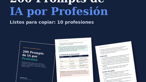 200 Prompts de IA por Profesión