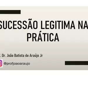 Imagem de capa para o Curso online Curso de Sucessão Legitima na Prática