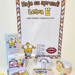 Imagem de capa para o Ebook HISTÓRIA E CARTAZ DA LETRA E