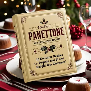 Cover image for Ebook Gourmet Panettone with 15 Exclusive Recipes to Surprise and Delight Your Christmas