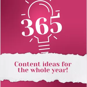 Cover image for Ebook 365 Content Ideas for The Whole Year